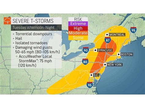 Strong Even Severe Thunderstorms Expected In New Hampshire Tuesday
