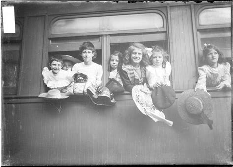 Leaving For Summer Camp 1905 Back In Time Centennial Summer Camp