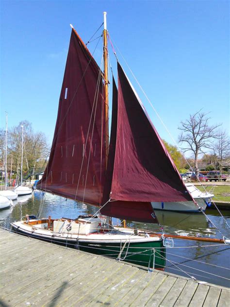 Memory 19 Classic Gaff Rigged Cutter Classic Sailing Yacht For Sale