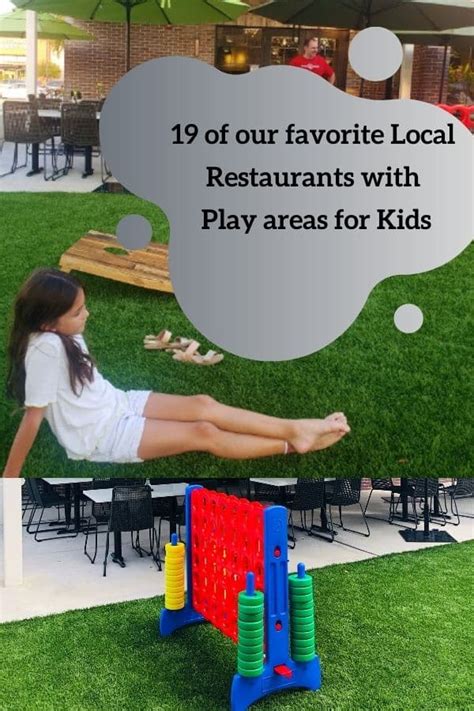 19 Of Our Favorite Local Restaurants With Play Areas For Kids