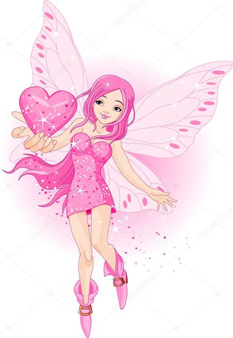 Love Fairy — Stock Vector © Dazdraperma 4804759