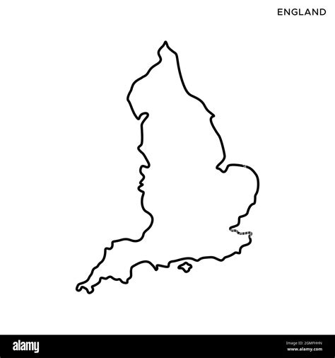 England Map Outline