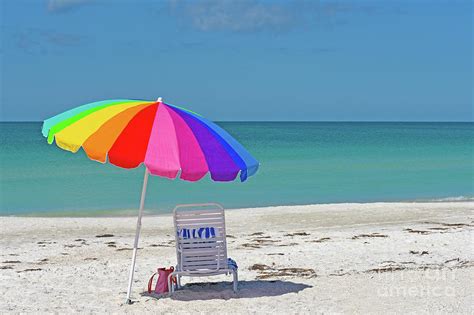 Beach Umbrella Photograph By Mark Winfrey