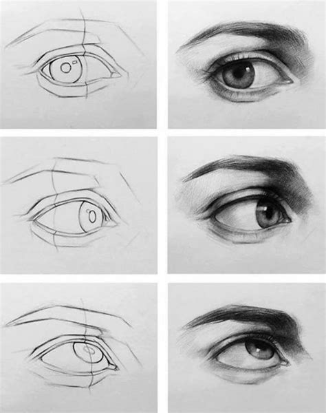 How To Draw An Eye 25 Best Tutorials To Follow Realistic Drawings