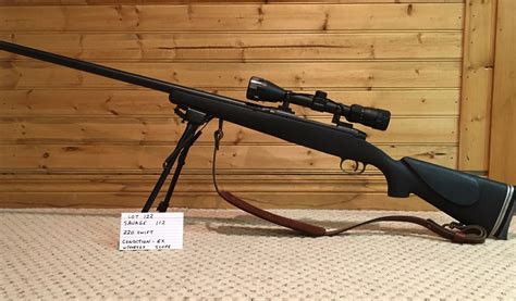 Rifle Savage 112 220 Swift
