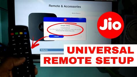 How To Set Up And Use Jio Remote As A Universal Remote Jio Set Top Box