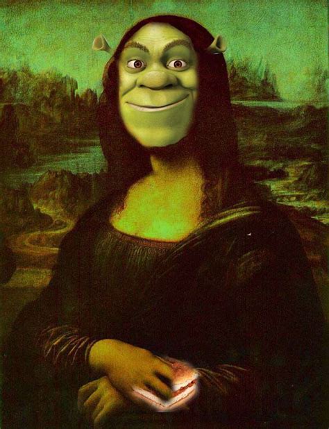 Mona Shrek Grappige Kunst Humor Grappig Grappigste Plaatjes
