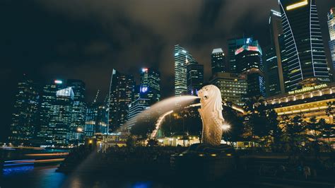 Singapore At Night Wallpapers 4k Hd Singapore At Night Backgrounds