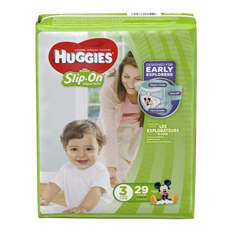 Huggies Little Movers Slip On Diaper Pants Size 3