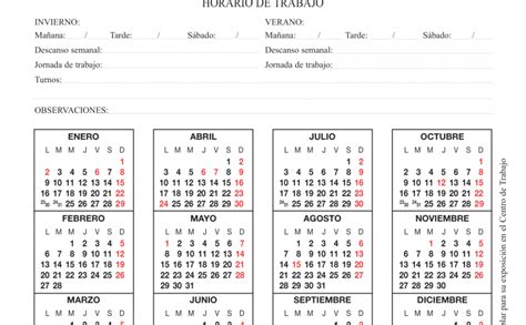 Nuevo Calendario Laboral 2023 Cecos Sección De Comercio Y Servicios
