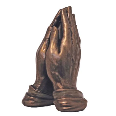 3 Bronze Praying Hands St Patricks Guild