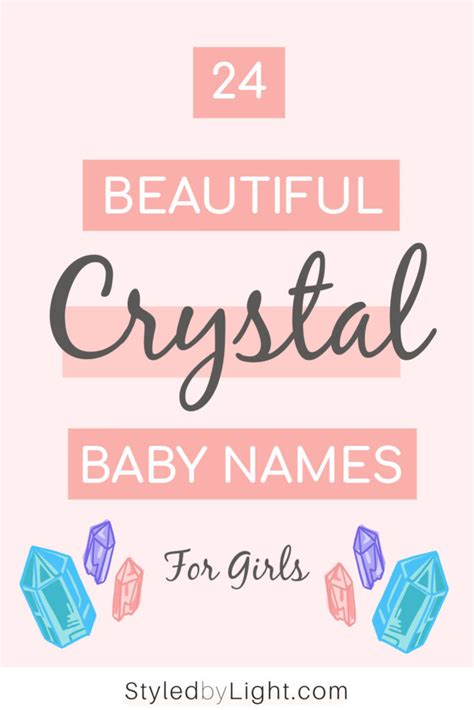 24 Beautiful Gemstone And Crystal Girl Names With Energetic Properties