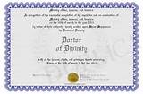 Free Online Doctorate Of Divinity Photos