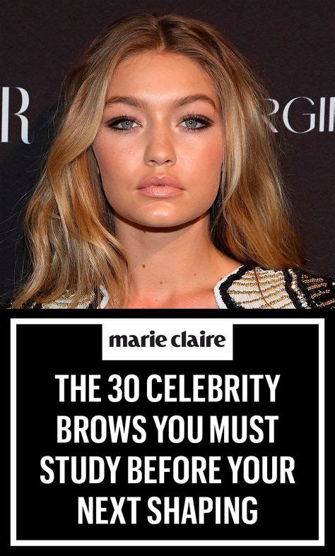 8 Celebrity Eyebrow Tips Quotes From Celebs On Their Brow Secrets Hot Sex Picture