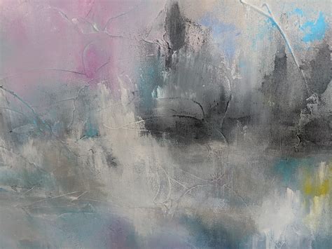 Sold Abstract Landscape Spirited Departure Art By Amy Provonchee