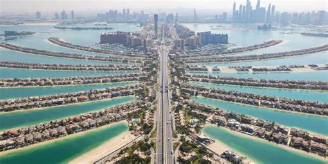Dubai de görmeniz gereken yerler Palmiye Adaları
