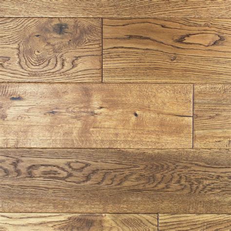 150mm Lacquered Wheat Solid Oak Wood Flooring 198m² 18mm S