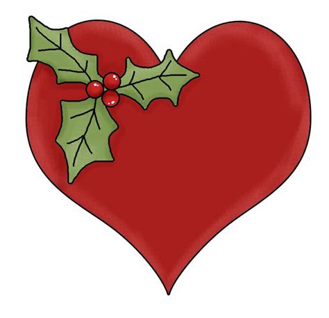 Christmas Heart Clip Art Christmas Hearts Free Christmas Printables