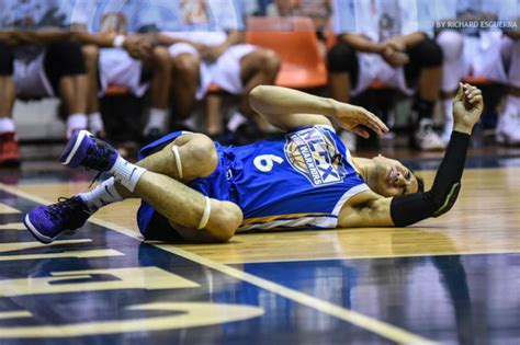 Pba Nlexs Kevin Alas Suffers Acl Injury Anew Abs Cbn News
