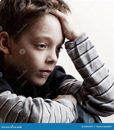 Sad Boy Stock Photos Image 23402053