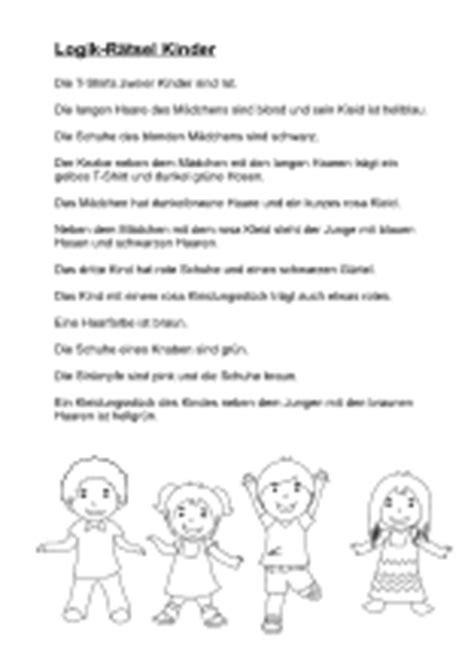 Wie gefällt dir dieses rätsel mit karl und fritz? Rätsel Für Kinder 6 Jahre Zum Ausdrucken