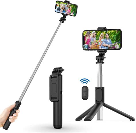 Selfie Stick Extendable Selfie Stick With Wireless Amazon In Electronics