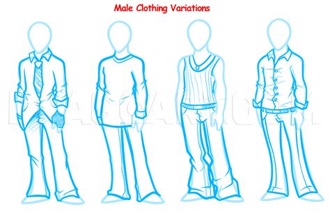 Anime Boy Clothes Drawing Reference Anime Drawing How To 1