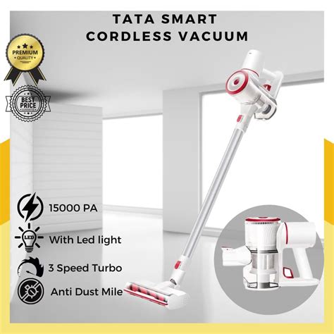 Tata Smart Cordless Vacuum Best Selling 旋风除尘系统无线吸尘机anti Tangle With Led