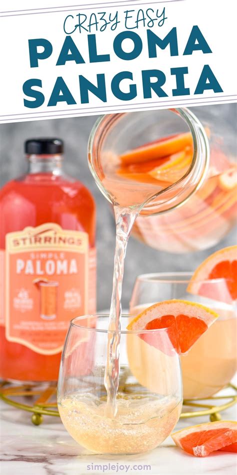 Paloma Sangria In 2021 Mixed Drinks Recipes Alcohol Drink Recipes
