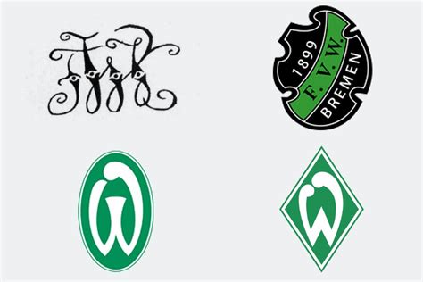This logo image consists only of simple geometric shapes or text. soccer world: Budesliga club badge history change