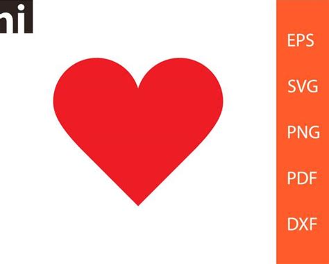 Grafica vettoriale royalty free, immagini vettoriali stock, grafica vettoriale royalty free per qualsiasi progetto creativo. Cuore Cuore in formato svg Cuore vettoriale Clipart del | Etsy