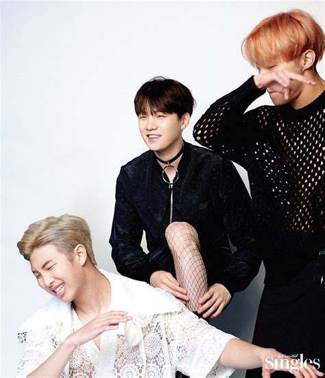 Behind The Scene Photo Of Bts For ‘singles Magazine January 2017 Issue