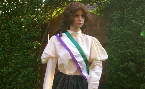 Womens Movement Suffragette Sash Costume Re Enactment Etsy