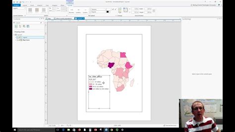 Creating A Map Legend In Arcgis Pro Youtube
