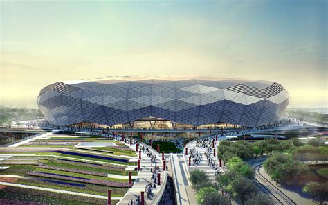 Qatar Stadium 2022 Wallpapers Wallpaper Cave