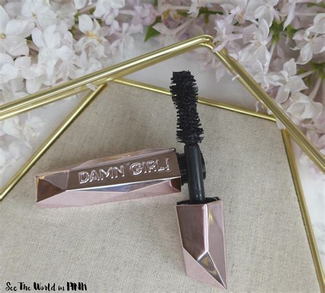 Too Faced Damn Girl 24 Hour Mascara Review And Try On See The