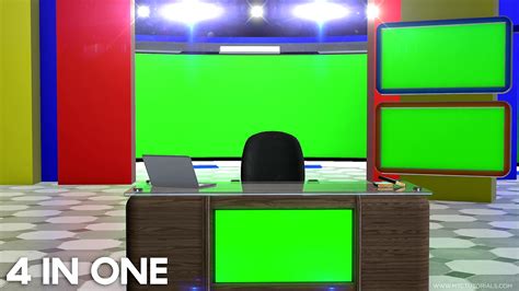 Download Free Green Screen Virtual Studio News Desk Mtc Tutorials