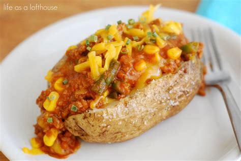 This baked potato has a crisp, golden skin, and is light and fluffy on the inside. Shepherd's Baked Potatoes