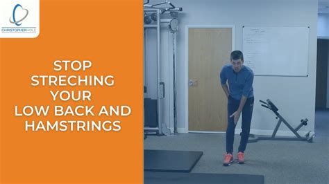 Reason To Stop Stretching Your Lower Back And Hamstrings If You Ve