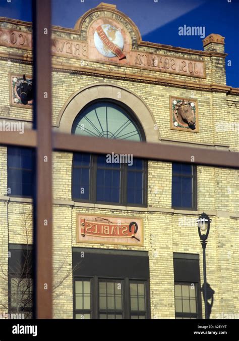 Former Schlitz Brewery Stables Milwaukee Wisconsin Usa Stock Photo Alamy