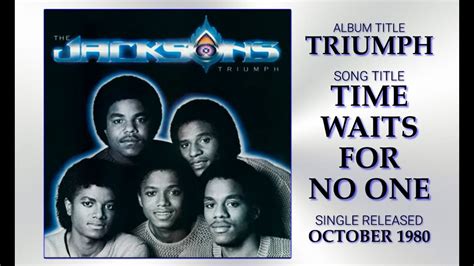 The Jacksons Time Waits For No One HQ Audiovisual W Lyrics 1980
