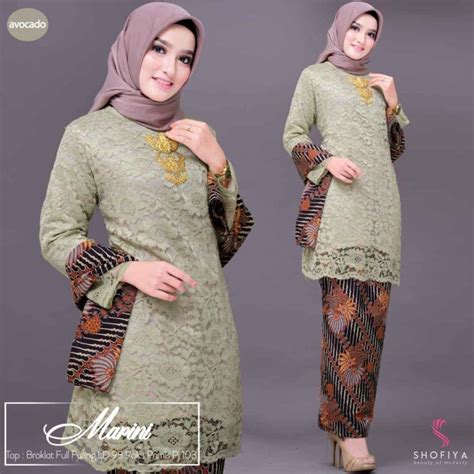 20 model baju lebaran terbaru 2019 muslimah trendy model baju. 58+ Pilihan Model Kebaya Brokat Terbaru 2020 - gamisalya.com