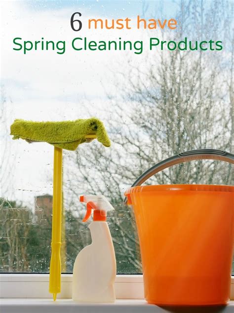 6 Must Have Spring Cleaning Products Spring Cleaning Cleaning Easy