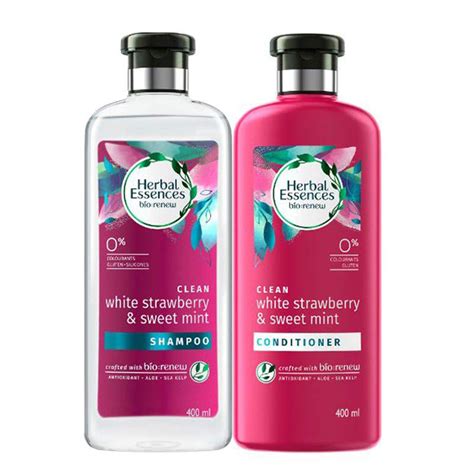 Herbal Essences Strawberry Shampoo And Conditioner For Volume No Parabens No Colourants Buy