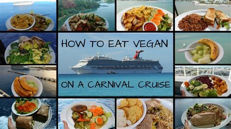 How To Eat VEGAN On A Carnival Cruise Ship YouTube