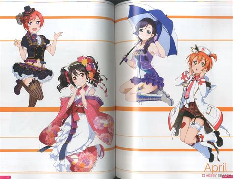 Love Live School Idol Festival Official Illustration Book 3 Art Book