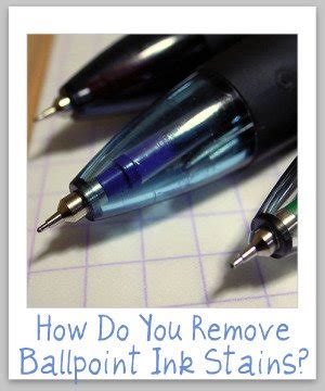 Maybe you would like to learn more about one of these? Stain Removal Ballpoint Ink Tips To Remove Pen Marks