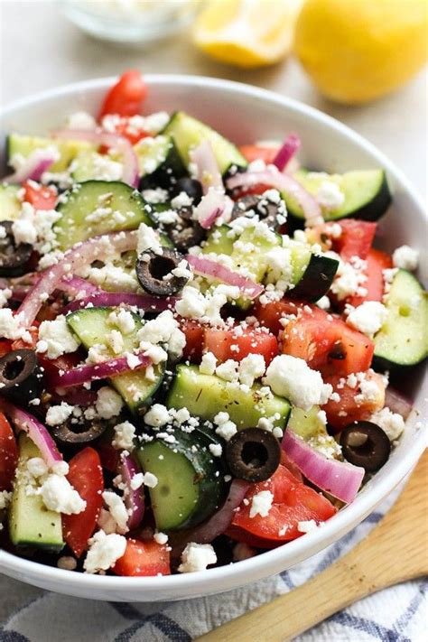 Greek Cucumber Salad Quick And Easy Joyous Apron Recipe Greek
