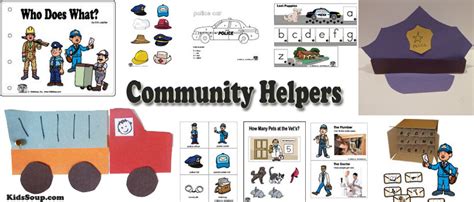These are fun crafts anyone can do. Community Helpers Preschool Activities, Crafts, Lessons ...