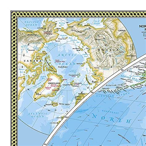 Buy National Geographic World Classic Enlarged Wall Map Laminated